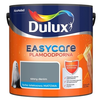 FARBA Dulux EasyCare 2,5L Szary Denim