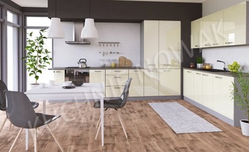 КОМПЛЕКТ КУХОННОЙ МЕБЕЛИ MEGA II ГЛЯНЦЕВЫЙ МДФ