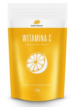 WITAMINA C kwas l-askorbinowy 1kg 100% DO BASENU