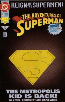 ADVENTURES OF SUPERMAN # 501 -1993 - KOMIKS - 9