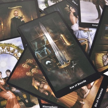 Карты ТАРО СТИМПАНК ТАРО 78 карт Барбара Мур