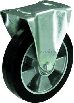 Koło alu-guma fi 160 mm stałe POLSKIE
