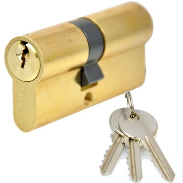 ДВЕРНОЙ ЦИЛИНДР 30/55 ЛАТУНЬ 3 КЛЮЧА