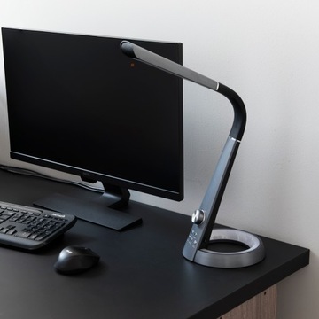 Светодиодная настольная лампа K-BL-1063 Серебряная ночь