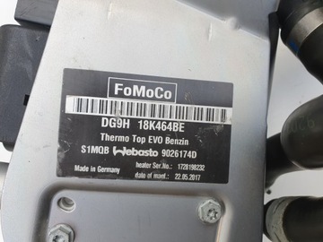Webasto TT EVO Ford S max Mondeo DG9H 18K464BE 17р