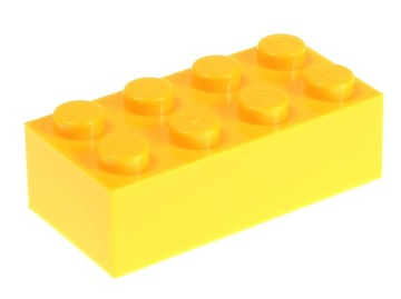 LEGO Klocek zwykły 2x4 3001 pomarańcz jasny 4 szt