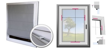 Механизм для римских штор на заказ - направляющая