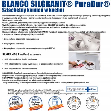 BLANCO ZIA 45 S Compact Silgranit антрацит, двусторонний