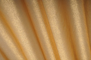 Organza gładka w roli złota dekoracyjna ozdobna bieżnik,obrus na stół