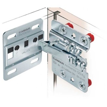 2x крепежные вешалки для шкафов Camar 807 KPL L+R