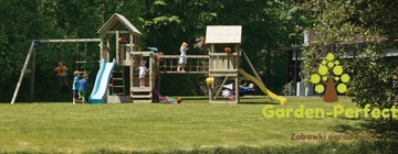 Ковш-качели «холст» из полотна.