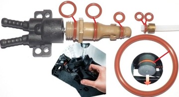Uszczelki smar odkamieniacz ekspres Saeco Incanto S-Classc SUP021 Xelsis