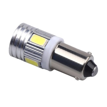 ŻARÓWKA LED 6 SMD 5630 T4W BA9S POSTOJÓWKA POZYCJA