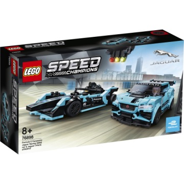 LEGO 76898 SPEED CHAMPIONS Jaguar + I-PACE eTROPHY
