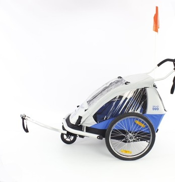 ПРИЦЕП XLC 2 человека DUO 2 BSC03 КОЛЯСКА JOGGER 3в1