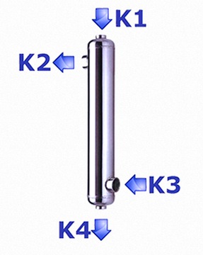 ТЕПЛООБМЕННИК БАССЕЙНА NT BA55 - 16кВт