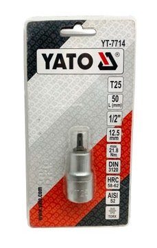 Klucz trzpien. torx T25 1/2