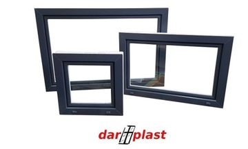 ОКНО 600 x 600 АНТРАЦИТОВЫЙ ИНВЕНТАРИЗАЦИЯ ПОДВАЛА