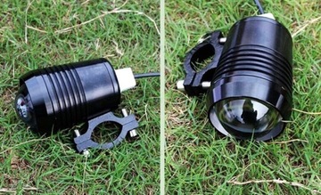 ГАЛОГЕННАЯ ЛАМПА ОТРАЖАТЕЛЬ CREE LED 2 ШТ. + ПЕРЕКЛЮЧАТЕЛЬ