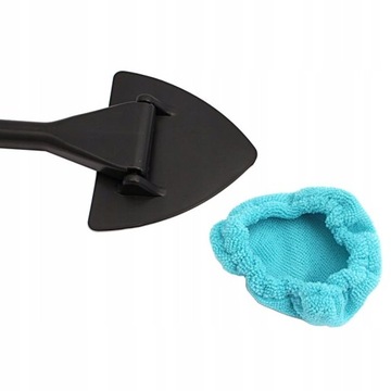 Myjka do szyb samochodowych mikrofibra do usuwania pary rączka 34cm blister