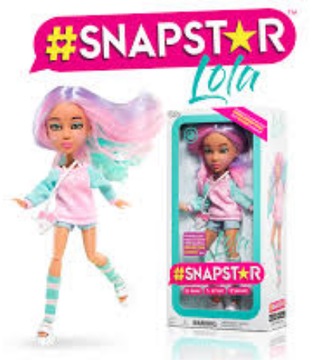 NOWOŚĆ SNAP STAR LALKA LOLA SnapStar