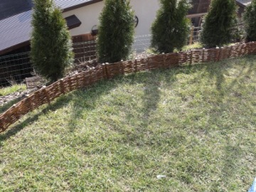 плетеный частокол, плетеный забор +120x10 попаданий