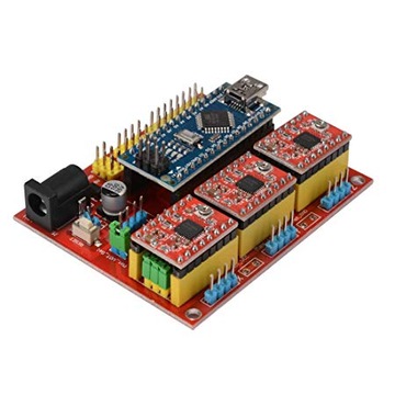 Контроллер BOARD ЧПУ для модуля Arduino Nano...Shield v4 A4988