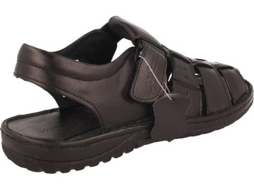 JBUT - LUXPOL PÓŁBUTY SKÓRA SANDAŁY r.43 9W1383C