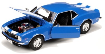 METALOWE AUTO CHEVROLET CAMARO Z28 1968 WELLY 1:24