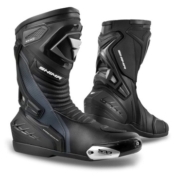 Мужские мотоботы SHIMA RSX-6 BLACK БЕСПЛАТНО