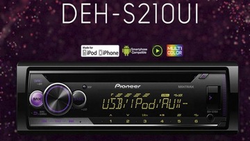 PIONEER DEH-S210Ui USB Iphone RADIO SAMOCHODOWE
