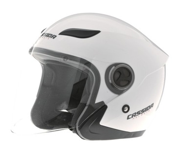 KASK CLASSIC LED ODBLASK DŁUGA SZYBA CASSIDA XS