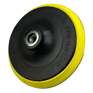 UCHWYT DYSK POLERSKI VELCRO RZEP 125 MM M14 PIANKA