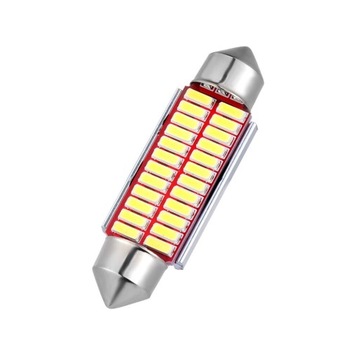 СВЕТОДИОДНАЯ ЛАМПА 24 SMD 4014 C5W C10W CANBUS 41мм 42мм