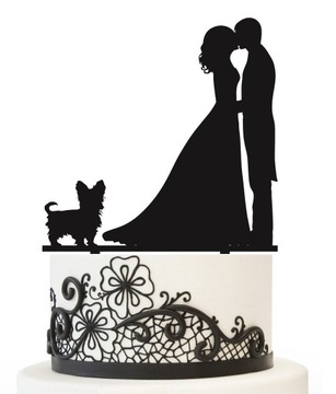 Топпер топпер молодая пара с собакой и собакой YORK P8Y