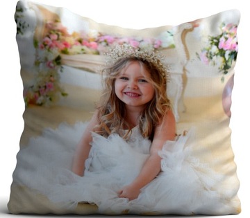 ФОТО ПОДУШКА с ФОТО ПРИНТОМ ПОДАРОК ​​40х40