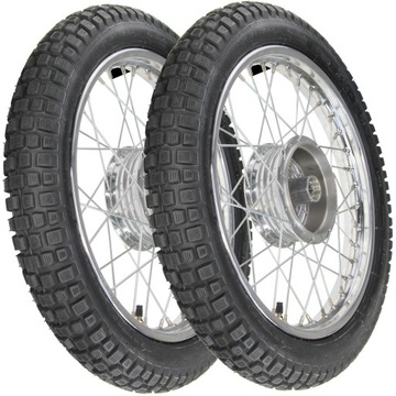2x KOŁO FELGA OPONA 2.75-16 SIMSON S51 S50 ENDURO