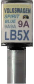 VW LB5X 9A SPIRIT BLUE LAKIER SAMOCHODOWY ZAPRAWKA DO RYS ARA