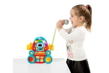 CHICCO Певица SONGY Караоке музыкальный микрофон ИГРАЕТ