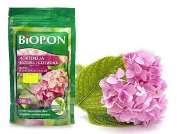 BIOPON hortensja róż i czerwona NAWÓZ 200 G BARWI