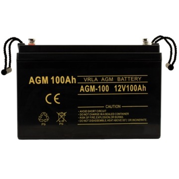 Необслуживаемый аккумулятор AGM 12В 100Ач