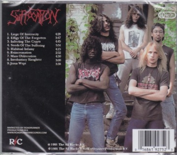 CD- SUFFOCATION- ЧУВСТВИЕ ЗАБЫТОГО (НОВОЕ В ФОЛЬГЕ)