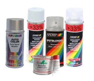 MOTIP Zestaw naprawy lakieru FORD MOONDUST SILVER