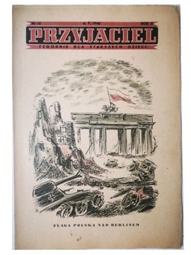Przyjaciel nr 15 tygodnik dla starszych... 1946