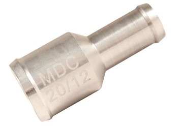 Łącznik metalowy REDUKCJA 20/12 mm do węża przewod