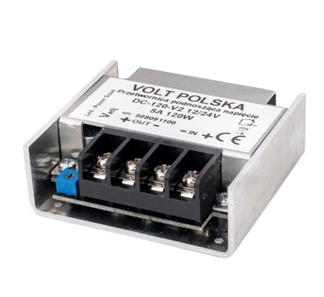 РЕДУКТОР НАПРЯЖЕНИЯ 12В/24В ПРЕОБРАЗОВАТЕЛЬ МОЩНОСТИ 120ВТ