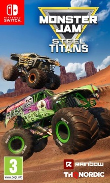 Monster Jam: Steel Titans – Nowa – Nintendo Switch - Kartridż