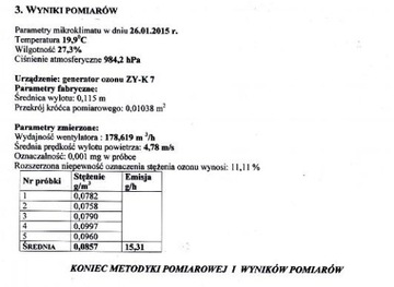 ГЕНЕРАТОР ОЗОНА ПОЛЬСКИЙ ОЗОНАТОР 20 Г/Ч ИОНИЗАТОР