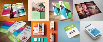 Листовки мелованная бумага А3-А4 250г - 1000 шт.