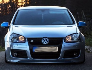 VW GOLF V MK5 03-08 ЛАМПЫ фар ЧЕРНЫЕ H7 DEPO